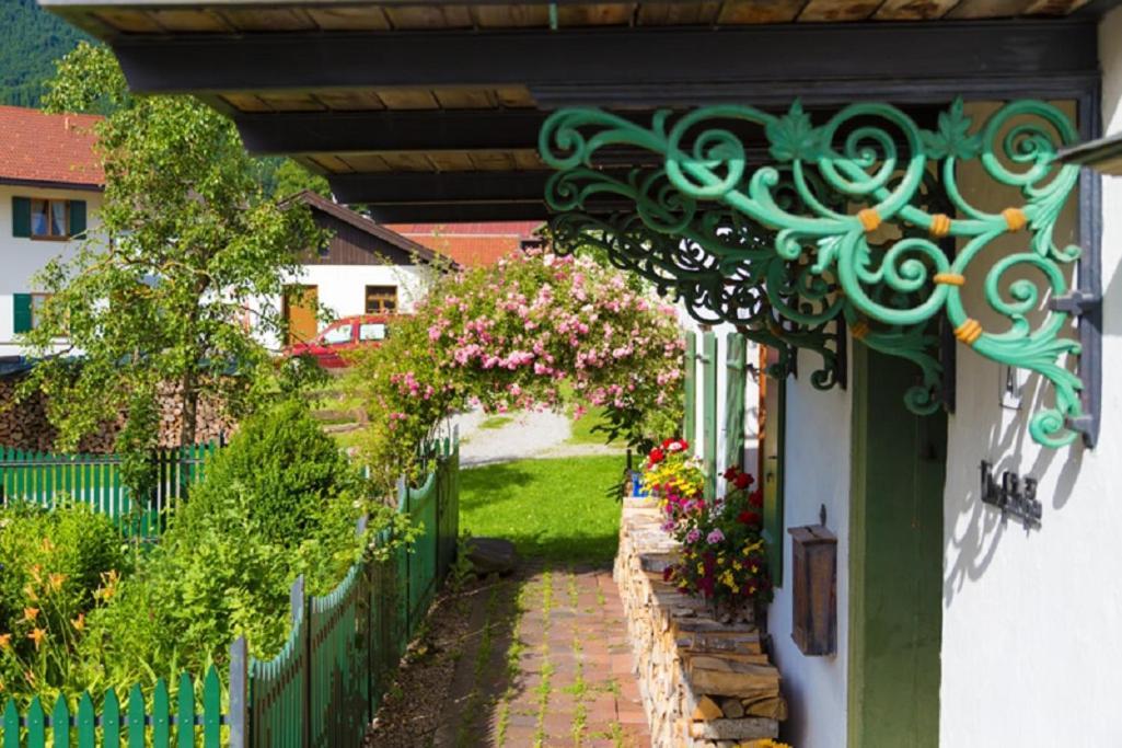 Ferienwohnung Wachsbichl Unterammergau Buitenkant foto