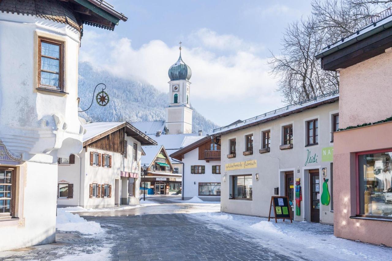 Ferienwohnung Wachsbichl Unterammergau Buitenkant foto