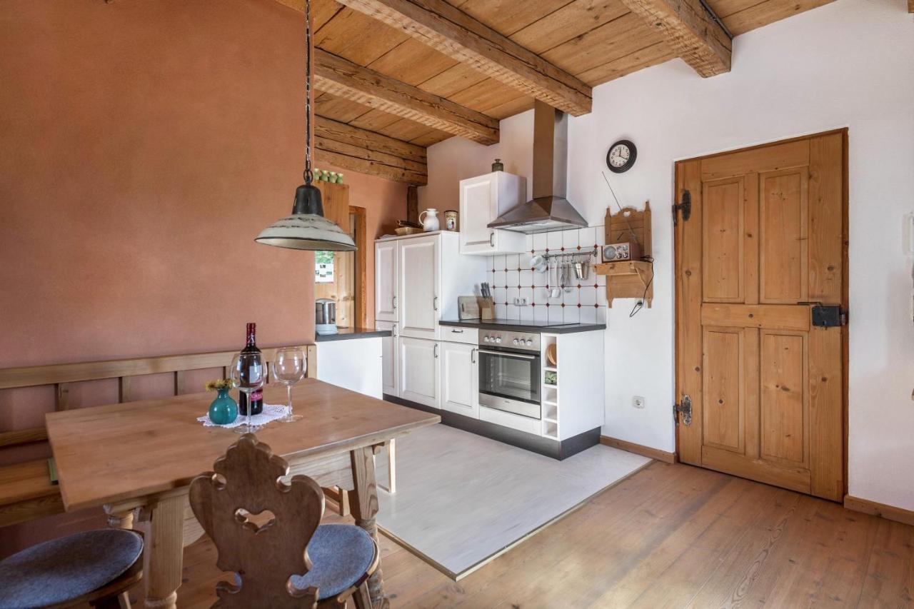 Ferienwohnung Wachsbichl Unterammergau Buitenkant foto